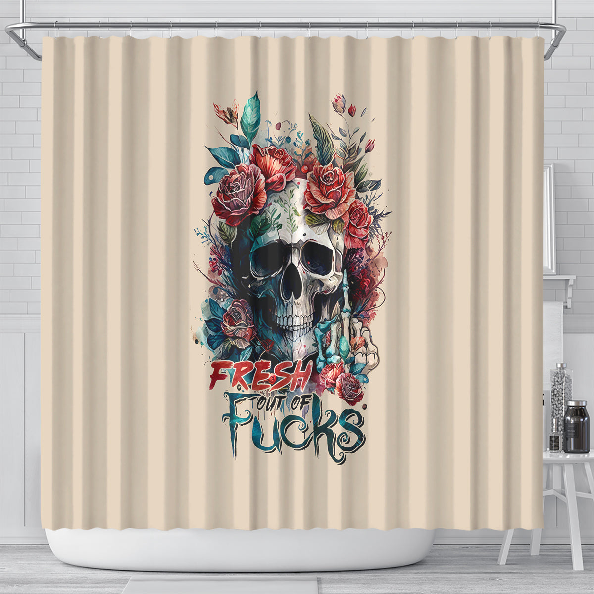 flower-skull-shower-curtain-fresh-out-of-fuck