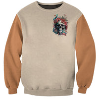Axe Skull Sweatshirt Let's Bury The Hatchet - Wonder Print Shop