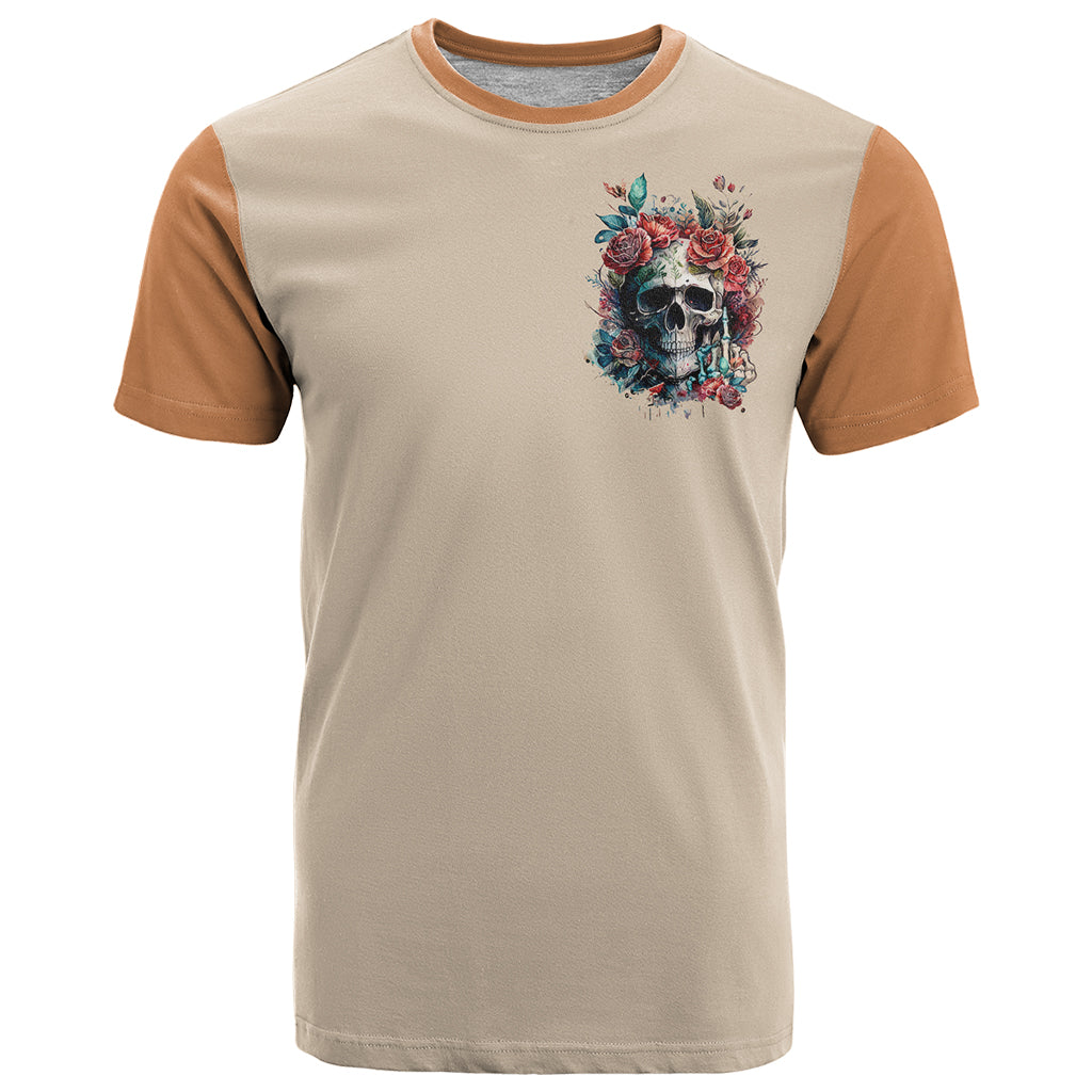 Axe Skull T Shirt Let's Bury The Hatchet - Wonder Print Shop