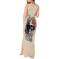 Axe Skull Tank Maxi Dress Let's Bury The Hatchet - Wonder Print Shop