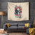 Flower Skull Tapestry Fresh Out Of Fuck - Wonder Print Shop
