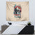 Flower Skull Tapestry Fresh Out Of Fuck - Wonder Print Shop