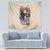 Flower Skull Tapestry Fresh Out Of Fuck - Wonder Print Shop