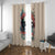Flower Skull Window Curtain Fresh Out Of Fuck - Wonder Print Shop