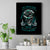 Rose Skull Canvas Wall Art Go Fuck Yourself Is Fully Functional - Wonder Print Shop
