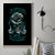 Rose Skull Canvas Wall Art Go Fuck Yourself Is Fully Functional - Wonder Print Shop
