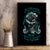 Rose Skull Canvas Wall Art Go Fuck Yourself Is Fully Functional - Wonder Print Shop