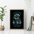 Rose Skull Canvas Wall Art Go Fuck Yourself Is Fully Functional - Wonder Print Shop