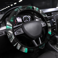 Rose Skull Steering Wheel Cover Go Fuck Yourself Is Fully Functional - Wonder Print Shop