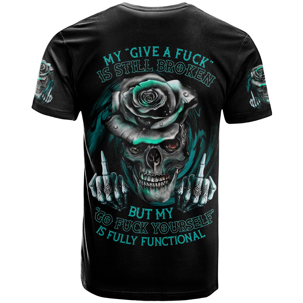 Blood Skull T Shirt I Hold A Angel And Crazy Lady It Your Choice - Wonder Print Shop