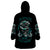 Blood Skull Wearable Blanket Hoodie I Hold A Angel And Crazy Lady It Your Choice - Wonder Print Shop