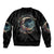 Moon Skull Bomber Jacket Hello Darkness My Old Friend Moon - Wonder Print Shop