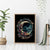 Moon Skull Canvas Wall Art Hello Darkness My Old Friend Moon - Wonder Print Shop