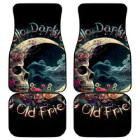 Moon Skull Car Mats Hello Darkness My Old Friend Moon - Wonder Print Shop