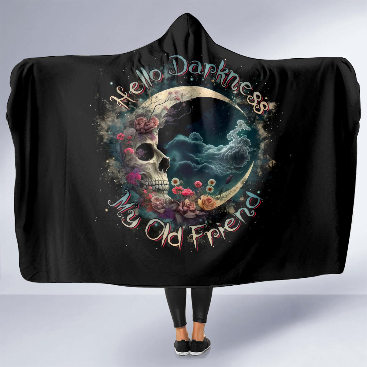 moon-skull-hooded-blanket-hello-darkness-my-old-friend-moon