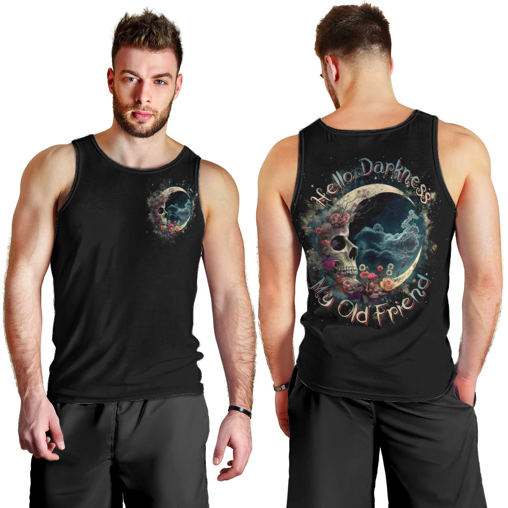 Blood Skull Men Tank Top You Got My Back I Got Your Rest Of Your Life DT01