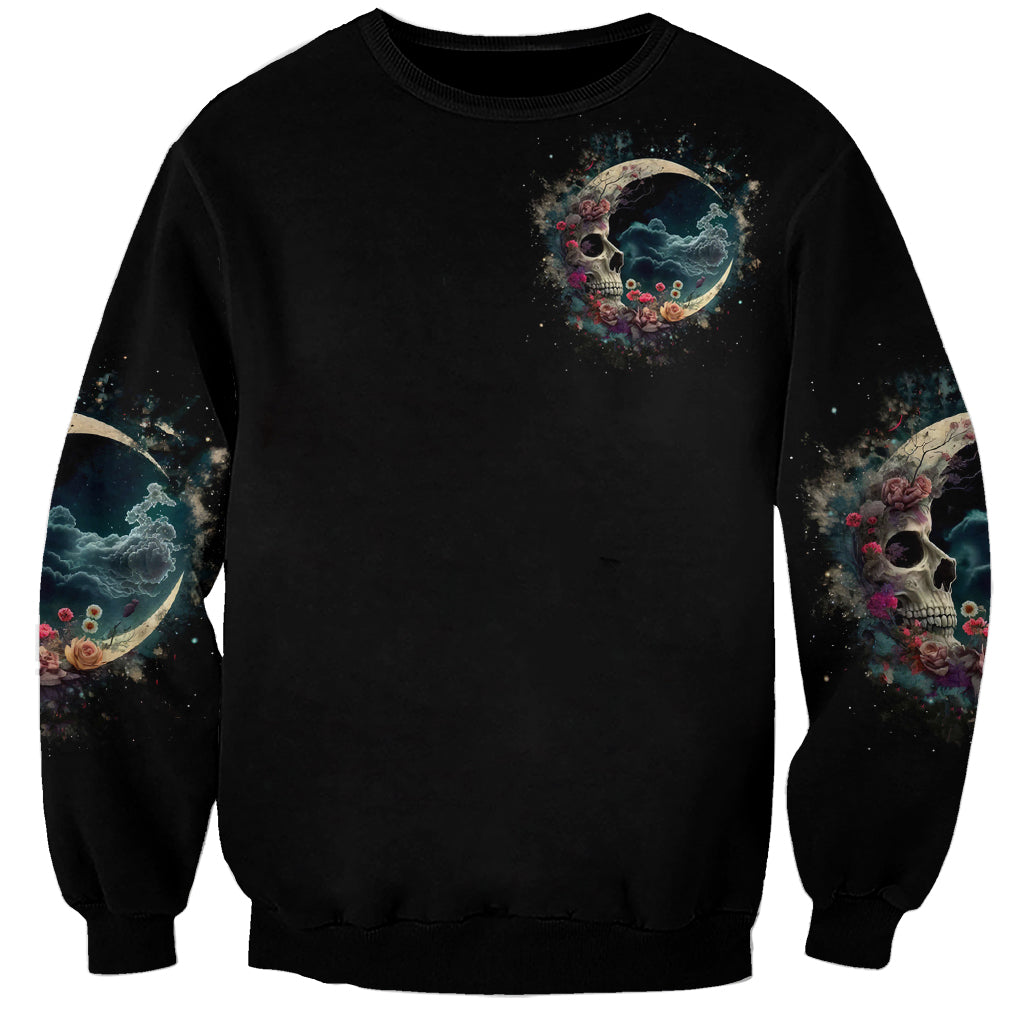 Blood Skull Sweatshirt You Got My Back I Got Your Rest Of Your Life - Wonder Print Shop