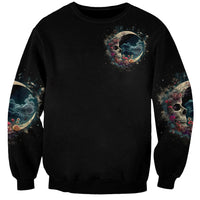 Blood Skull Sweatshirt You Got My Back I Got Your Rest Of Your Life - Wonder Print Shop