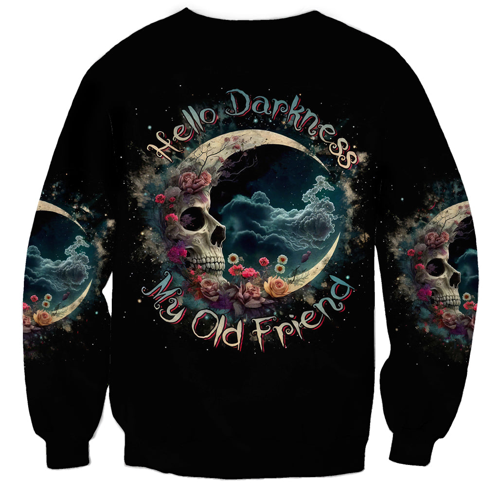 Blood Skull Sweatshirt You Got My Back I Got Your Rest Of Your Life - Wonder Print Shop