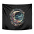 Moon Skull Tapestry Hello Darkness My Old Friend Moon - Wonder Print Shop