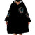 Blood Skull Wearable Blanket Hoodie You Got My Back I Got Your Rest Of Your Life - Wonder Print Shop