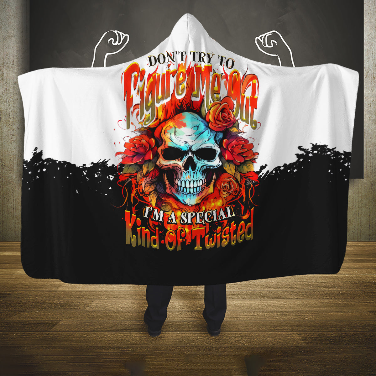 flower-skull-hooded-blanket-dont-try-to-figured-me-out-i-special-kind-fire-flower