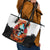 Flower Skull Leather Tote Bag Don't Try To Figured Me Out I Special Kind Fire Flower - Wonder Print Shop