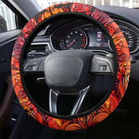 Flower Skull Steering Wheel Cover Don't Try To Figured Me Out I Special Kind Fire Flower - Wonder Print Shop