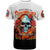 Death Skull T Shirt I Never Alone My Demon With Me 24/7 - Wonder Print Shop