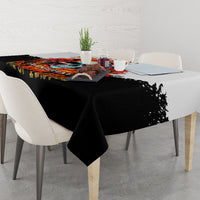 Flower Skull Tablecloth Don't Try To Figured Me Out I Special Kind Fire Flower - Wonder Print Shop