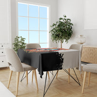 Flower Skull Tablecloth Don't Try To Figured Me Out I Special Kind Fire Flower - Wonder Print Shop