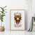 Girl Skull Canvas Wall Art I Sweet Girl Full Of Crazy - Wonder Print Shop
