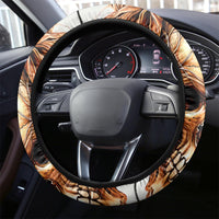 Girl Skull Steering Wheel Cover I Sweet Girl Full Of Crazy - Wonder Print Shop
