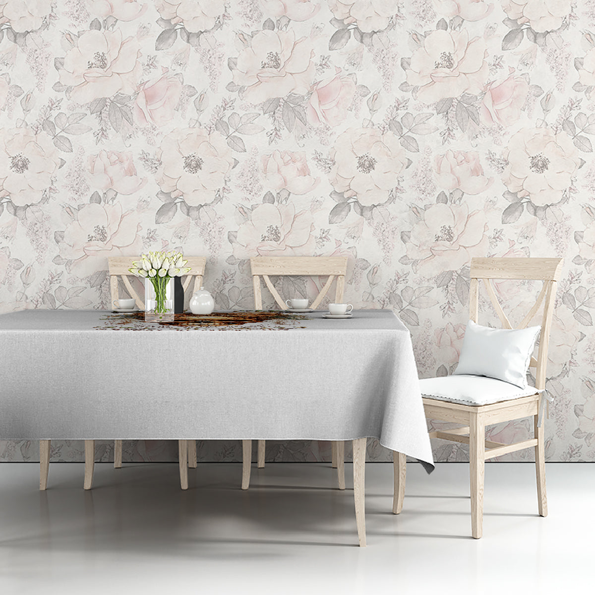 Girl Skull Tablecloth I Sweet Girl Full Of Crazy - Wonder Print Shop