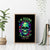 Flower Skull Canvas Wall Art I Blunt Because God Rolled Me That Way - Wonder Print Shop