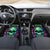 Flower Skull Car Mats I Blunt Because God Rolled Me That Way - Wonder Print Shop