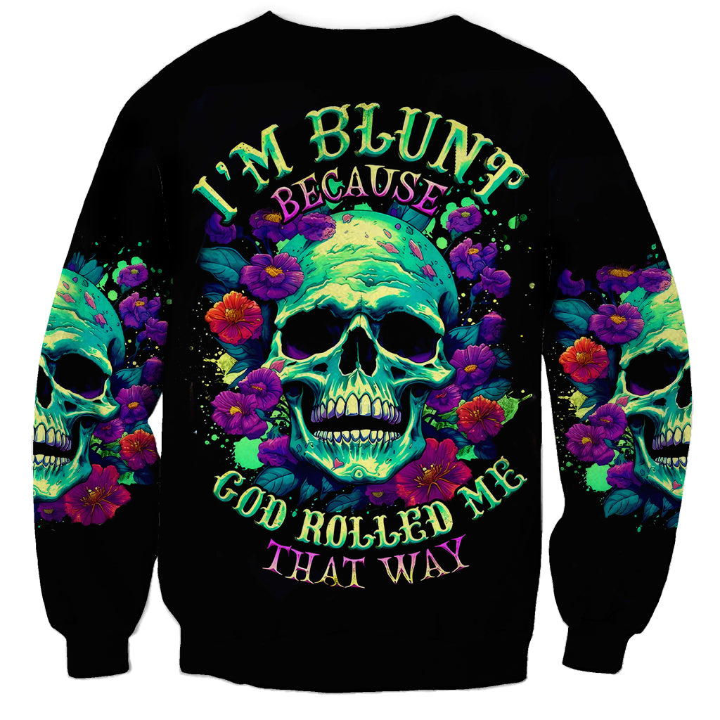 Devil Skull Sweatshirt It's Not How Crazy Iam But Enjoy It Make Me Dangerous - Wonder Print Shop