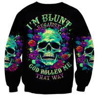 Devil Skull Sweatshirt It's Not How Crazy Iam But Enjoy It Make Me Dangerous - Wonder Print Shop