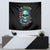 Flower Skull Tapestry I Blunt Because God Rolled Me That Way - Wonder Print Shop