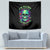 Flower Skull Tapestry I Blunt Because God Rolled Me That Way - Wonder Print Shop