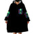 Devil Skull Wearable Blanket Hoodie It's Not How Crazy Iam But Enjoy It Make Me Dangerous - Wonder Print Shop
