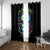Flower Skull Window Curtain I Blunt Because God Rolled Me That Way - Wonder Print Shop