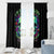 Flower Skull Window Curtain I Blunt Because God Rolled Me That Way - Wonder Print Shop
