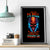 Thunder Skull Canvas Wall Art I Can't Go To Hell Devil Restrainning Order Against Me - Wonder Print Shop