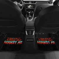 Thunder Skull Car Mats I Can't Go To Hell Devil Restrainning Order Against Me - Wonder Print Shop