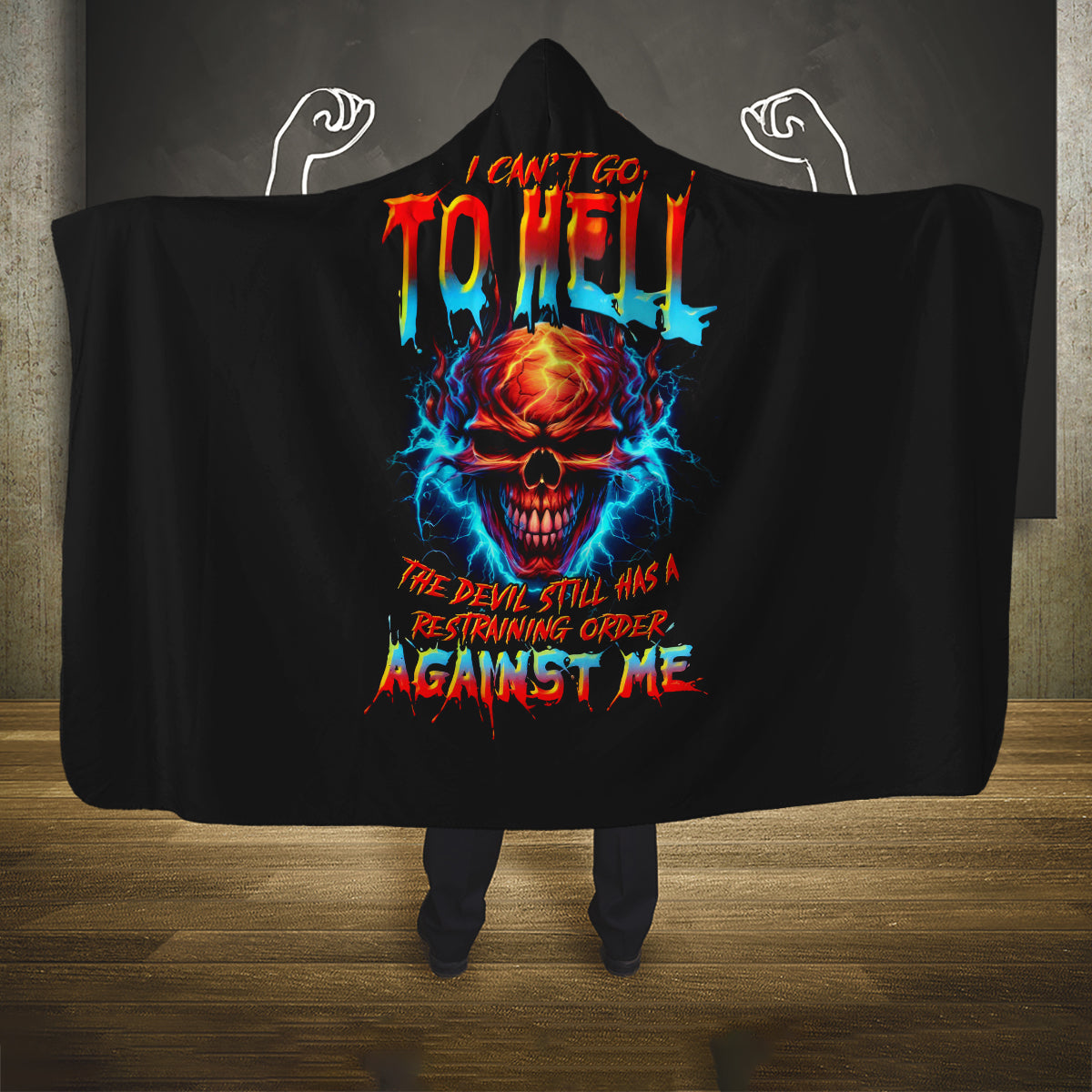 thunder-skull-hooded-blanket-i-cant-go-to-hell-devil-restrainning-order-against-me