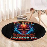 thunder-skull-round-carpet-i-cant-go-to-hell-devil-restrainning-order-against-me