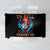 Thunder Skull Tablecloth I Can't Go To Hell Devil Restrainning Order Against Me - Wonder Print Shop