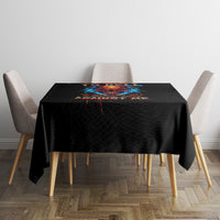Thunder Skull Tablecloth I Can't Go To Hell Devil Restrainning Order Against Me - Wonder Print Shop