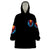 Dia De Los Muertos Skull Wearable Blanket Hoodie My Next Life I Want To Be Karma Fairy - Wonder Print Shop